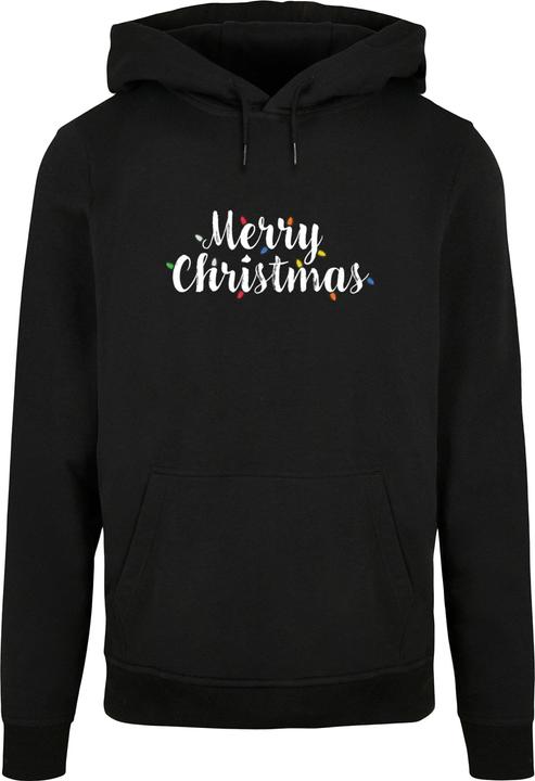 Actual product image Merchcode Ladies Merry Christmas Lights Box Tee - 111807 (L)