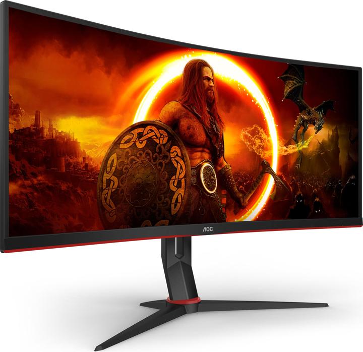 Actual product image AOC CU34G2XP/BK (3440 x 1440 pixels, 34")