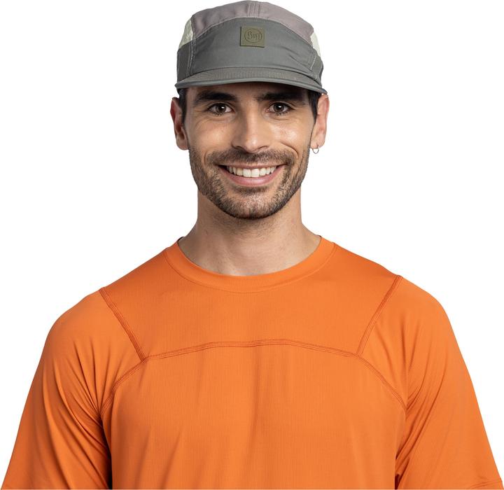 Produktbild Buff Domus – Khakifarbene 5-Panel-Go-Kappe (S, M)