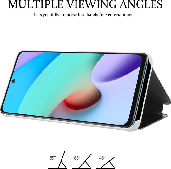 Immagine prodotto Cadorabo Copertina del libro dello specchietto retrovisore intelligente (Xiaomi Redmi 10, Xiaomi Redmi Note 11)