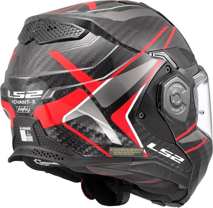 Produktbild LS2 FF901 ADVANT X C FUTURE II Klapphelm rot S (S)