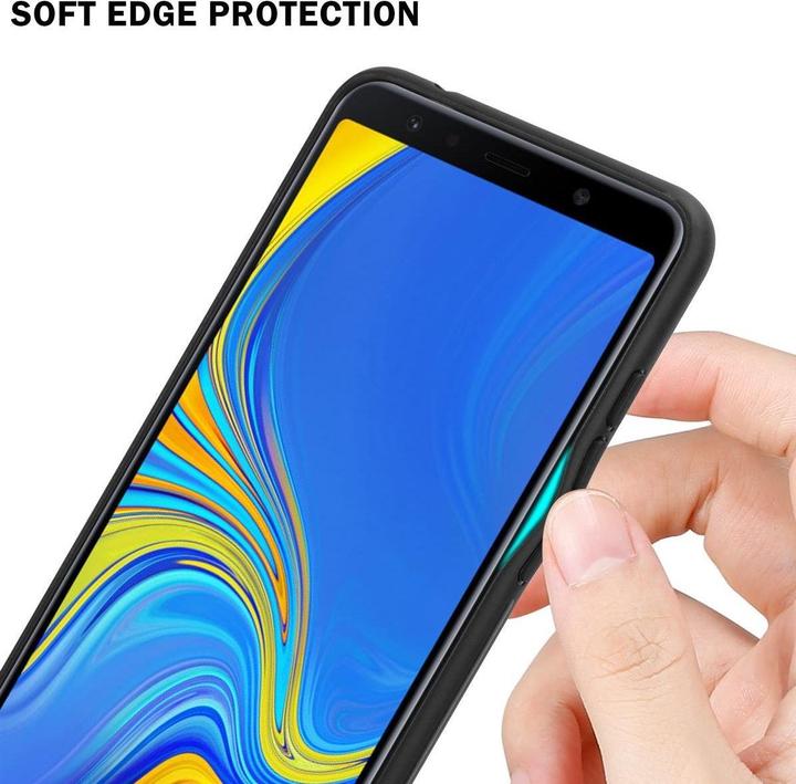 Actual product image Cadorabo TPU 2 colors glass cover (Samsung Galaxy A7 (2018))
