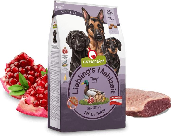 Produktbild Granatapet Liebling's Mahlzeit Adult Sensitive Ente (Adult, 1 Stk., 10000 g)