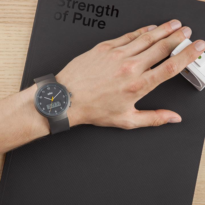 Produktbild Braun Bn0159 (Digitaluhr, Analoguhr, 44 mm)
