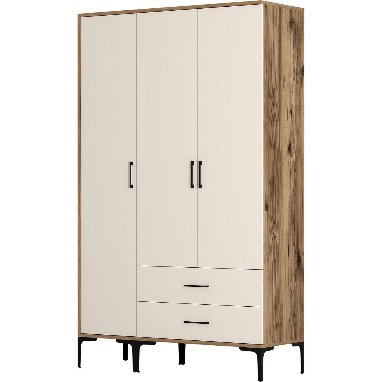 Hanah Home, Kleiderschrank, Kumsal (120 x 47.5 x 201.5 cm)