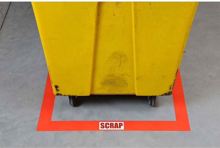 Immagine prodotto Brady B-514, ToughStripe, nastri per marcare i pavimenti, poliestere, rosso, 50,8 mm x 30 m (50.80 mm)