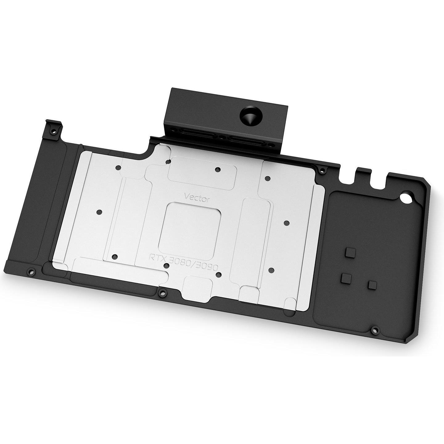 EKWB Piastra posteriore attiva EK Quantum Vector Trinity RTX 3080/3090, Accessori raffreddamento ad acqua GPU