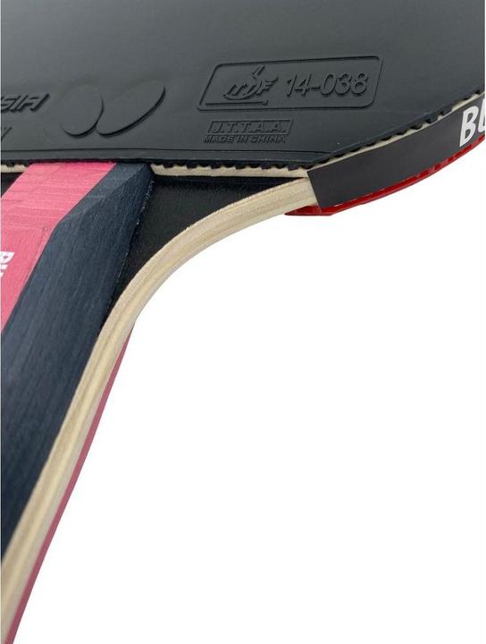 Actual product image Butterfly Timo Boll Ruby Table Tennis Bat
