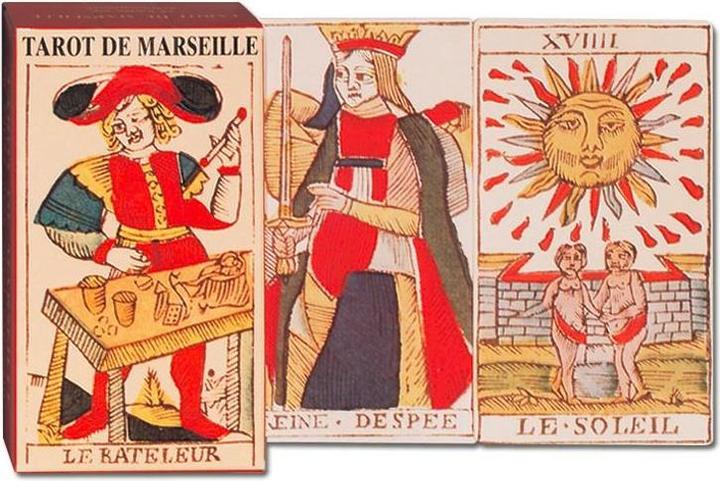 Immagine prodotto Piatnik Tarocchi di Marsiglia (Tedesco, Francese, Inglese)