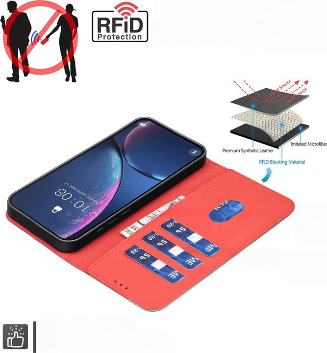 Actual product image Binfen Color Galaxy S25 FE - BINFEN Ledertasche Floral (Samsung Galaxy S25 FE)