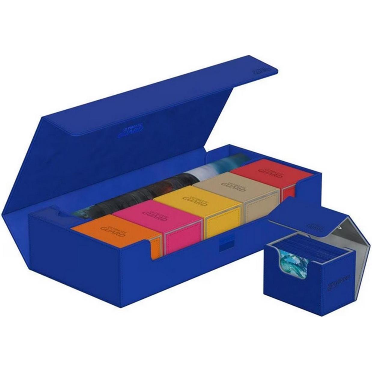 Thumbnail - Ultimate Guard Kartenbox XenoSkin Superhive 550+ Blau