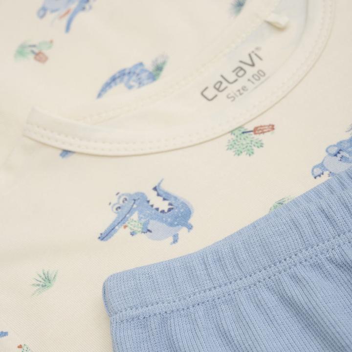 Actual product image CeLaVi Kinder Bambus Pyjama Dusty