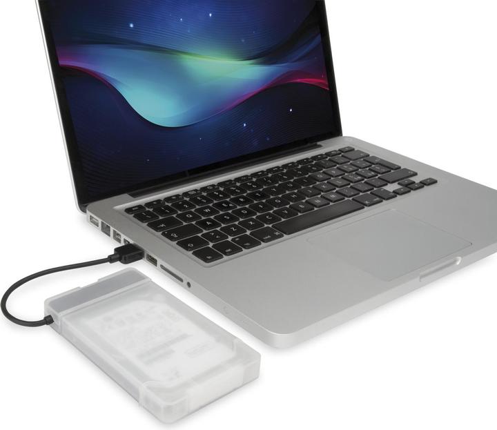 Image du produit Hamlet Adaptateur USB 3.0 vers SATA III pour connecter des disques durs ou des SSD à des PC