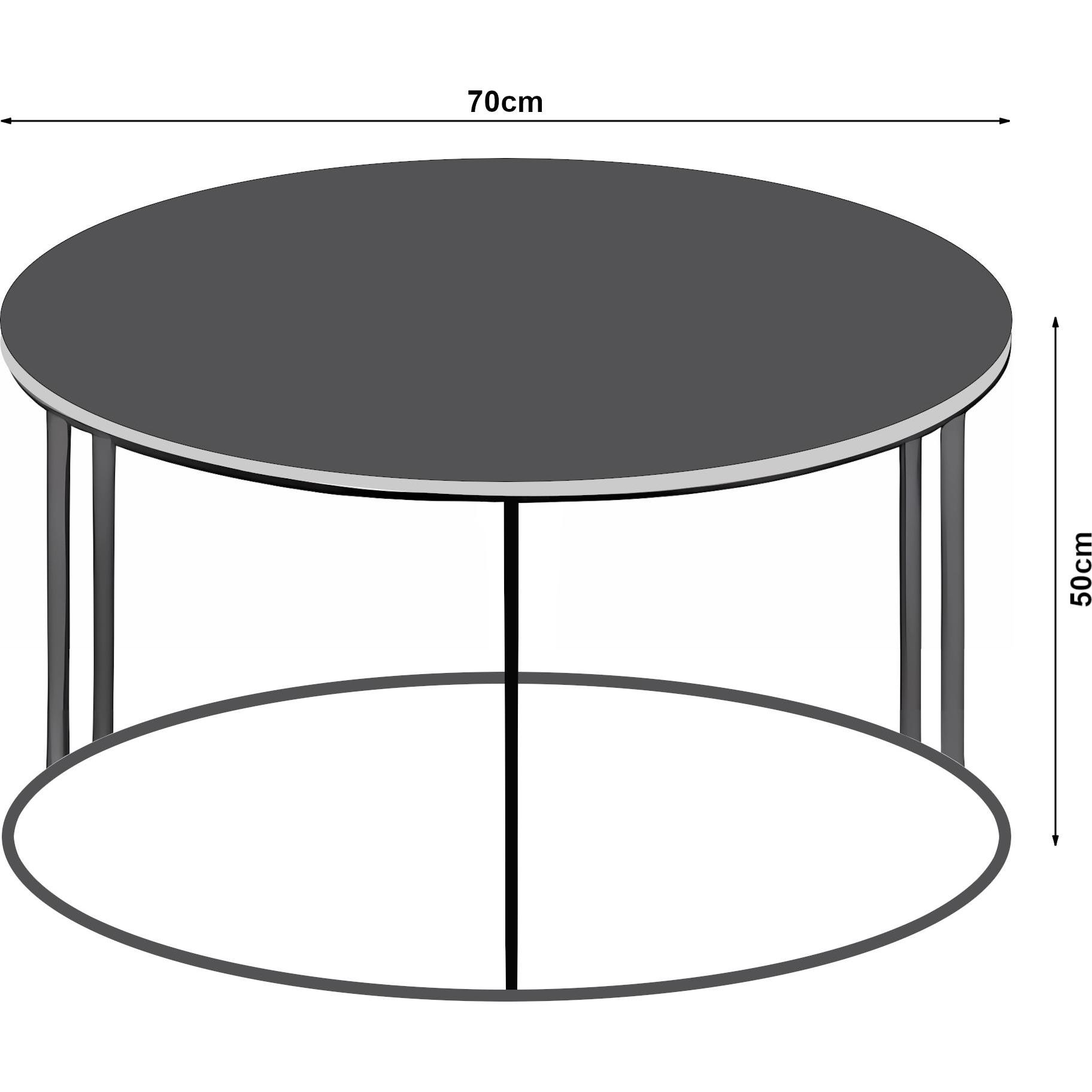 Thumbnail - En.Casa, Couchtisch + Beistelltisch, Aulum