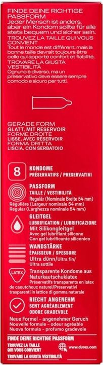 Immagine prodotto Durex Sensitive Ultra (8 pz.)