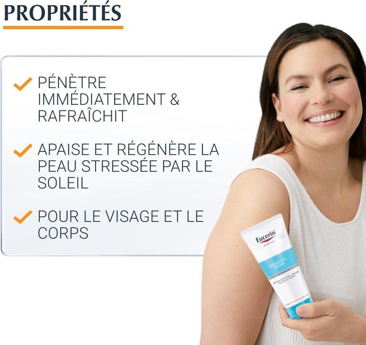 Actual product image Eucerin Sensitive Relief (200 ml, After Sun Cream, After Sun Gel)