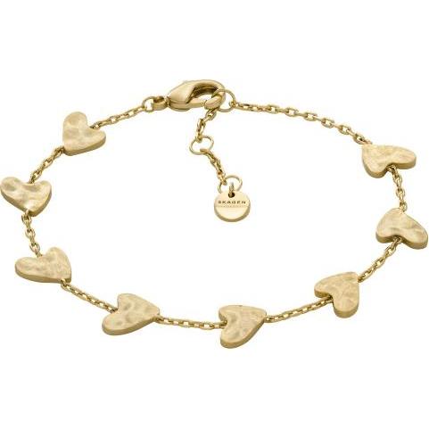 Skagen, Armschmuck, Armband ANJA HEARTS, (16.50 cm, Messing)