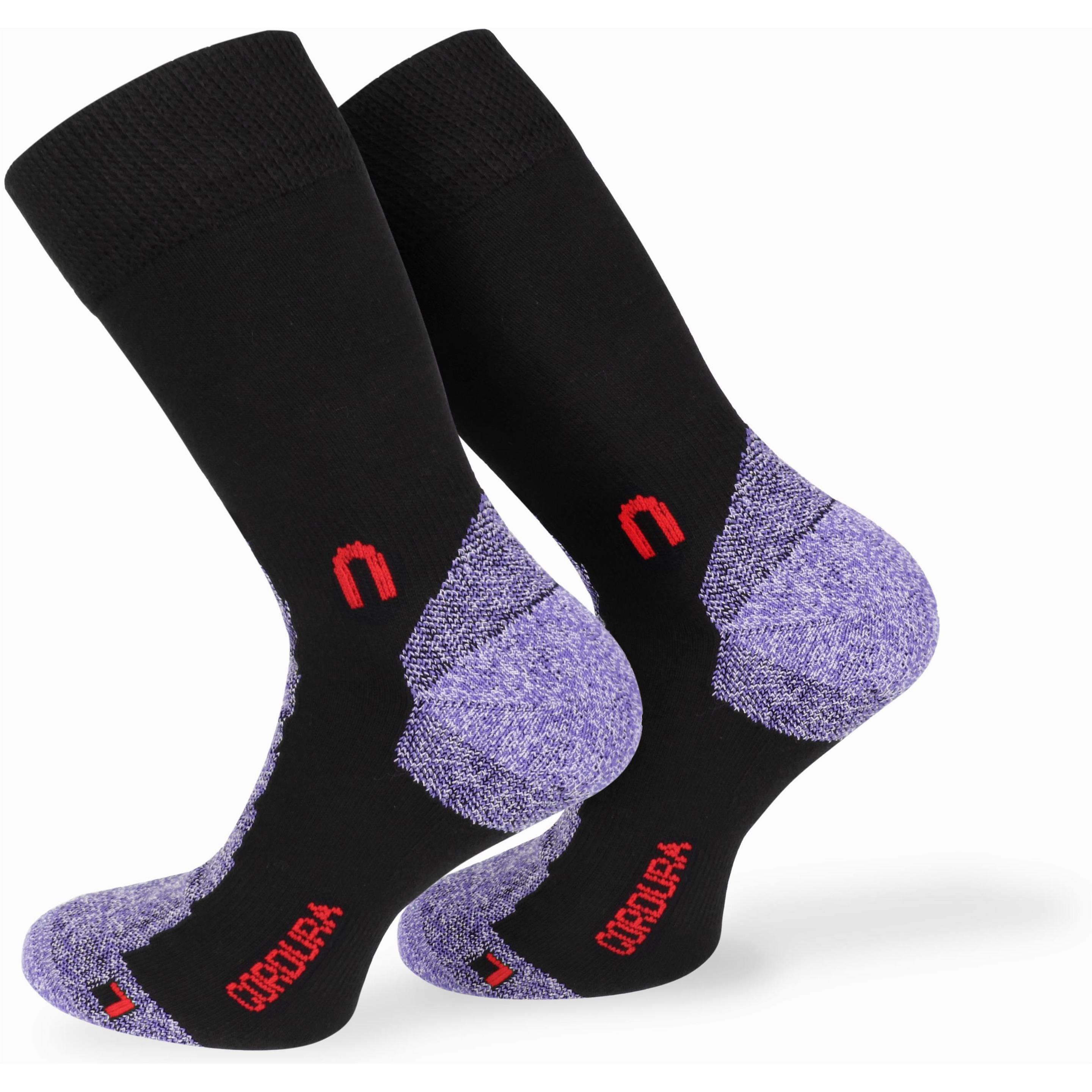 Thumbnail - Normani, Herren, Socken, 2 Paar Cordura-Sport-Funktionssocken, Schwarz, (2er Pack, 35 - 38)
