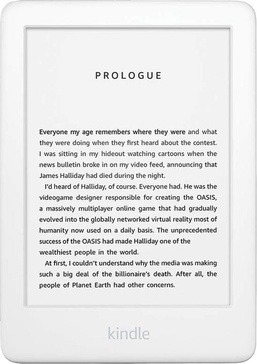 Amazon Kindle with Special Offers (2019) (6", 8 GB, Weiss)