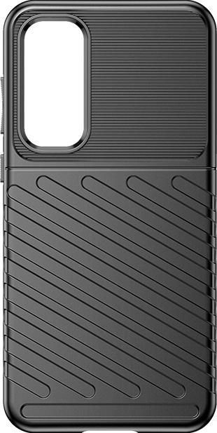 Productafbeelding Hurtel Thunder Case gepantserde hoes voor Samsung Galaxy A55 - zwart (Samsung Galaxy A55)