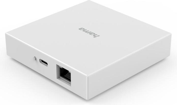 Produktbild Hama Smart-Home-Hub, Matter, Zigbee, Thread, für Sprach-/Appsteuerung (00176637)