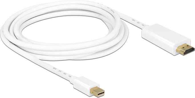 Actual product image Delock Mini DisplayPort — HDMI (Typ A) (2 m, DisplayPort, HDMI, 1.1)