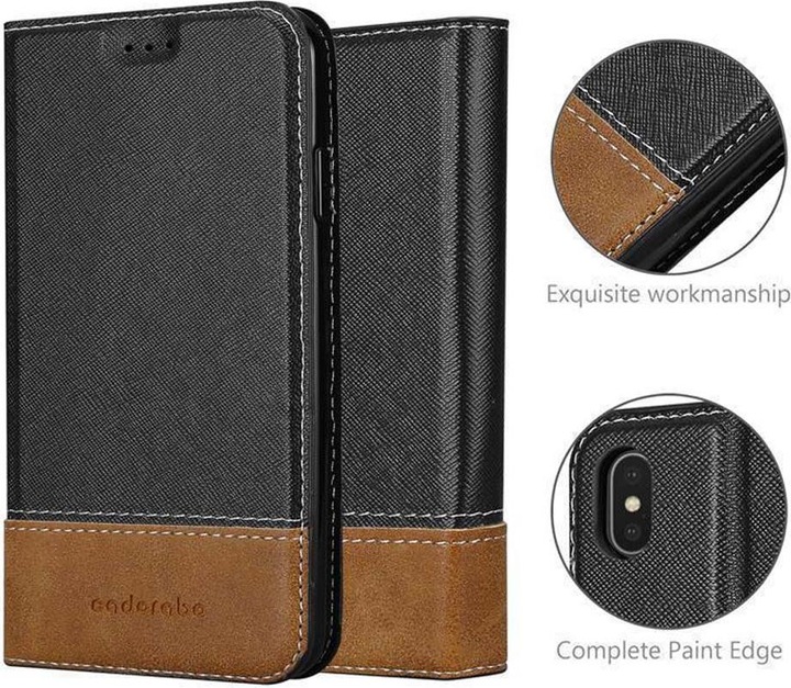 Actual product image Cadorabo Book X Wallet Cover (Apple iPhone XS Max)
