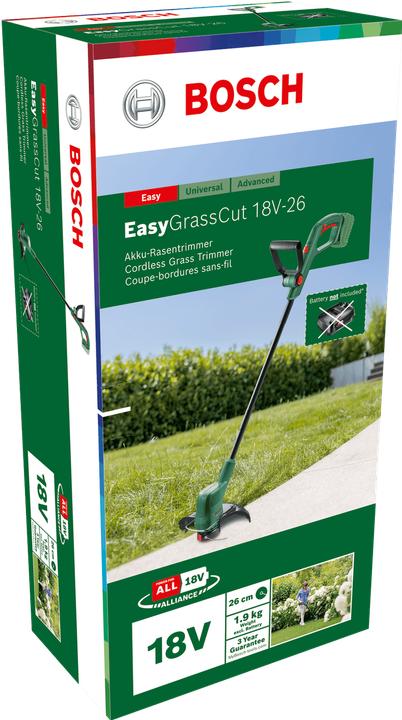 Produktbild Bosch Home & Garden EasyGrassCut 18V-26 (Trimmfaden)