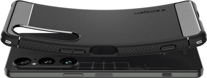 Actual product image Spigen Rugged Armor Xperia 1 VI Case Matte Black (Sony Xperia 1 VI)
