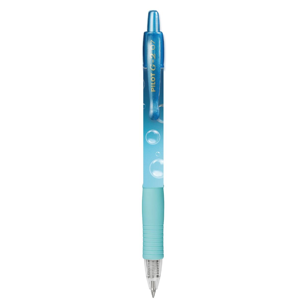 Pilot, Schrijfpennen, G-2 0, 7 Bleu Bubbles Limited Edition (Blauw, 1 x)