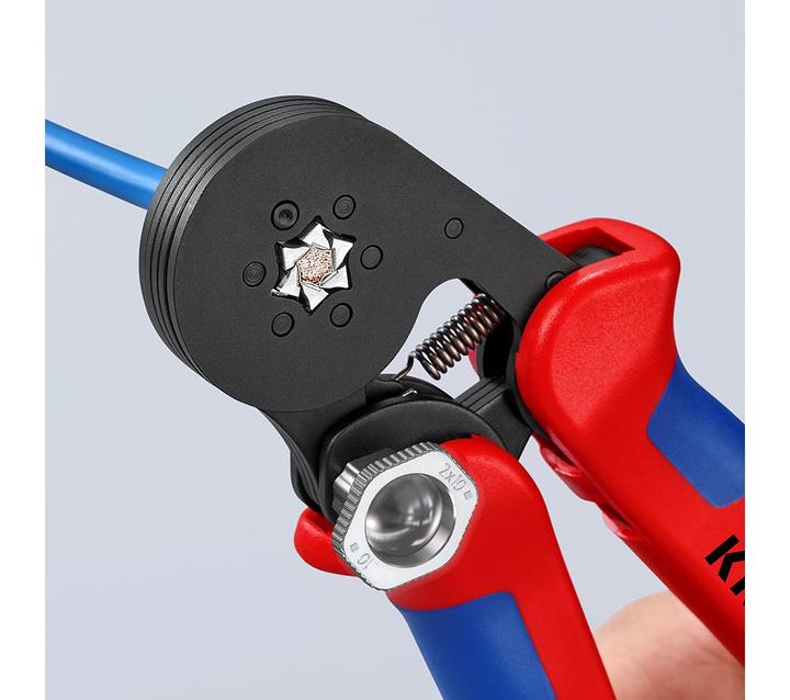 Image du produit Knipex Pince à sertir auto-réglable (180 mm)