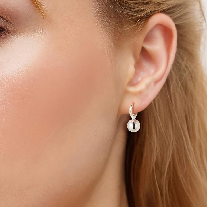 Actual product image Yokoamii Ladies hoop earrings metal alloy - 36538 (Metal alloy)