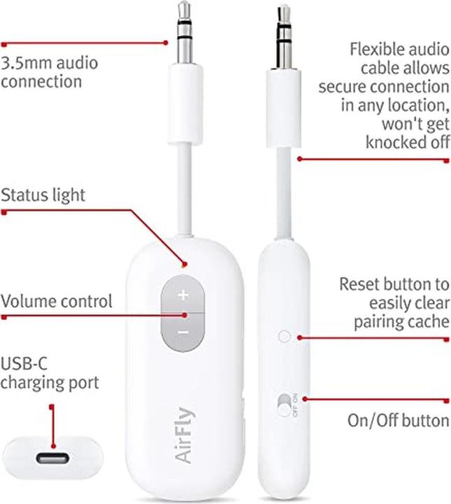Produktbild TwelveSouth AirFly Gen2 SE (Sender & Empfänger)