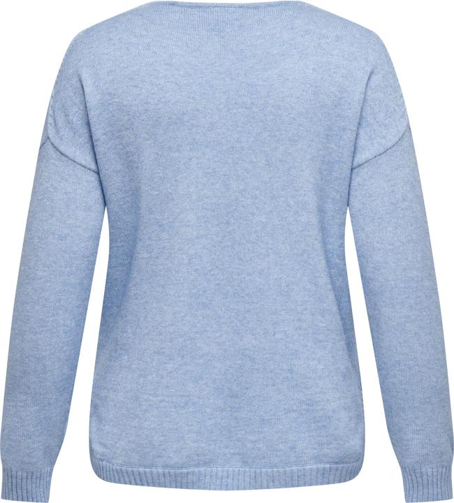 Produktbild Only Curvy V-Ausschnitt Strickpullover Strickpullover (M)