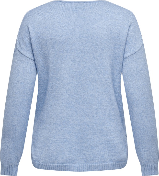 Immagine prodotto Only Maglia curvy con scollo a V Maglia a maglia Maglia a maglia (M)