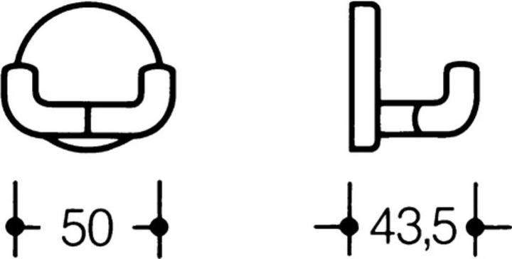 Image du produit Hewi Patère 477