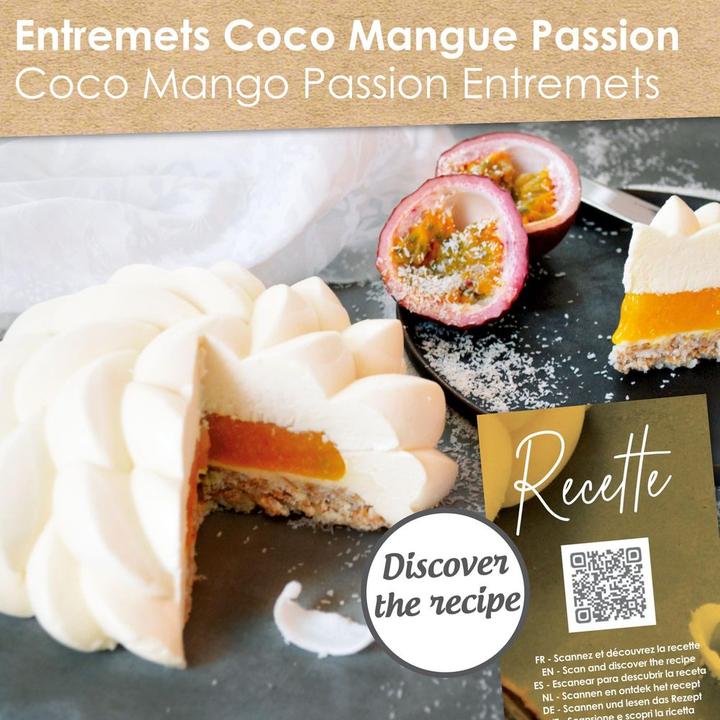 Produktbild ScrapCooking 3D Silikonform Saint Honoré Blüte D18cm (18 cm)