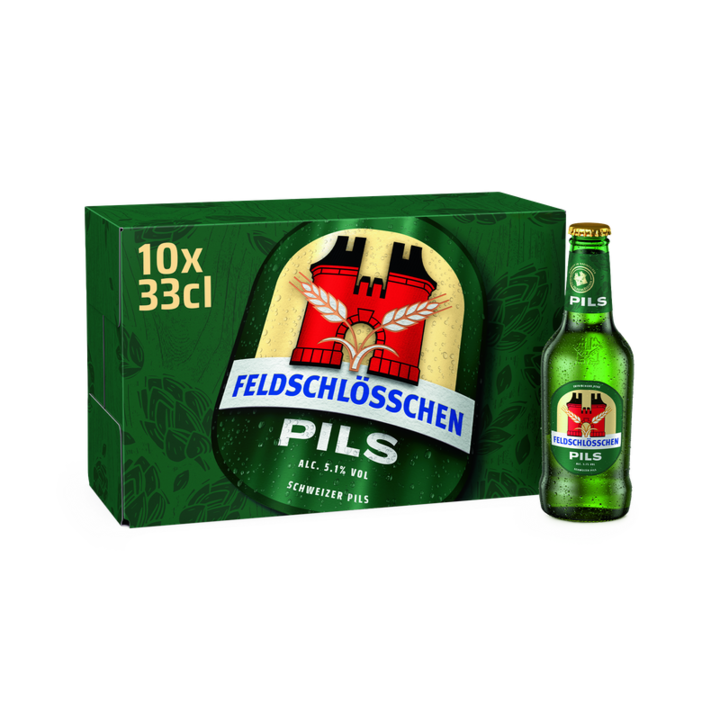 Produktbild Feldschlösschen Pils (10 x 33 cl)