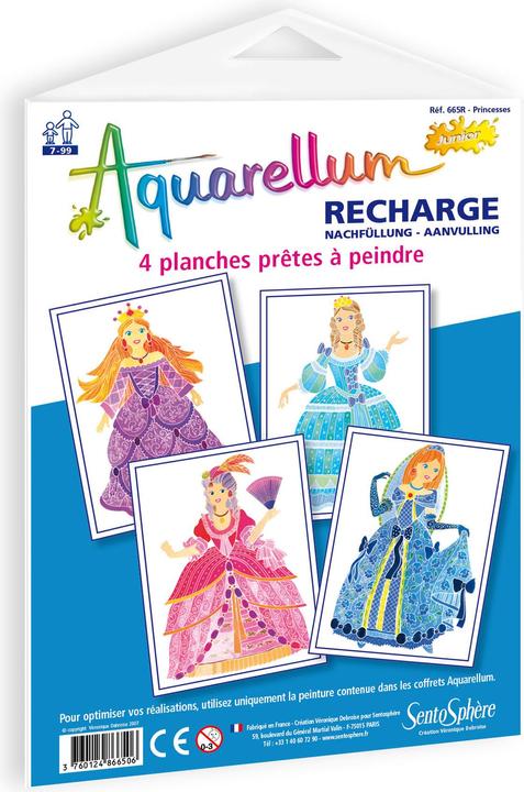 Image du produit Sentosphere aquarellum junior recharge princesses