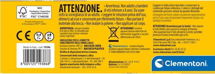 Energy Label Clementoni Detective Briefcase