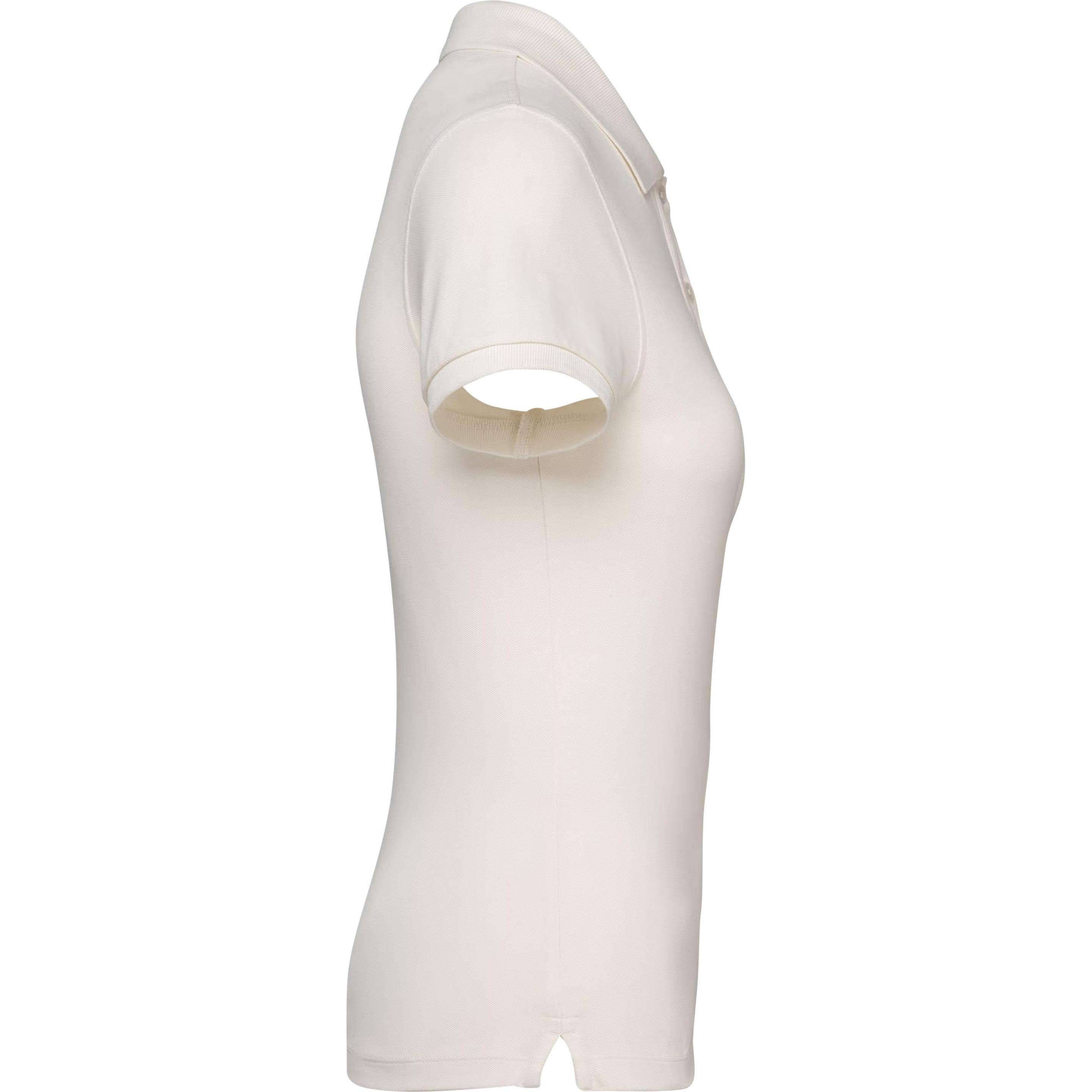 Native Spirit, Damen, Shirt, Ökologisch verantwortliches Polo-Shirt aus Piqué-Strick, Damen, Beige, (M)