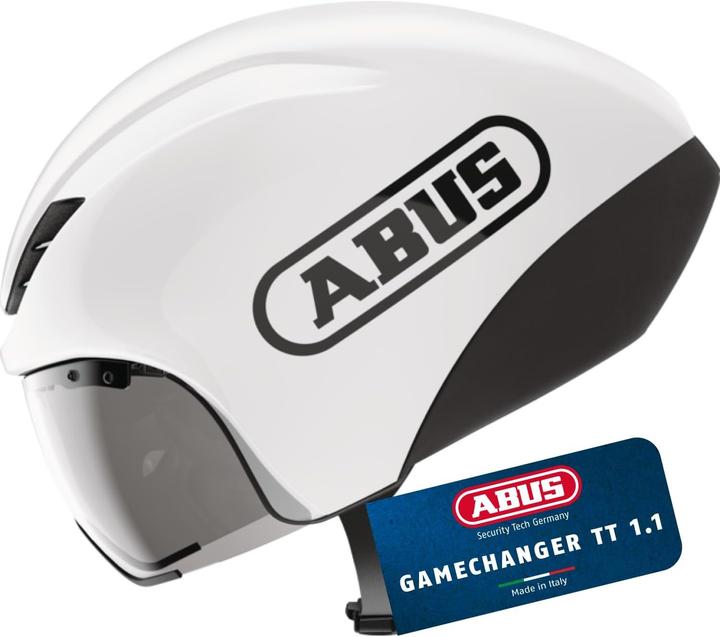 Produktbild Abus GameChanger TT 1.1 shiny white S (51 - 55 cm)