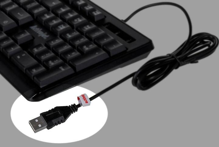 Actual product image Activejet USB keyboard K-3803S (Eng. Int., Cable)