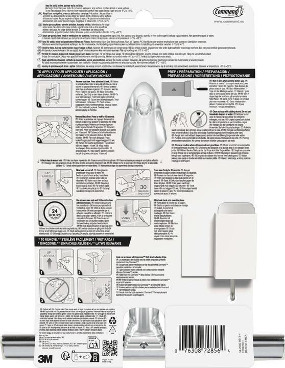 Produktbild Command Bad- und Duschabzieher