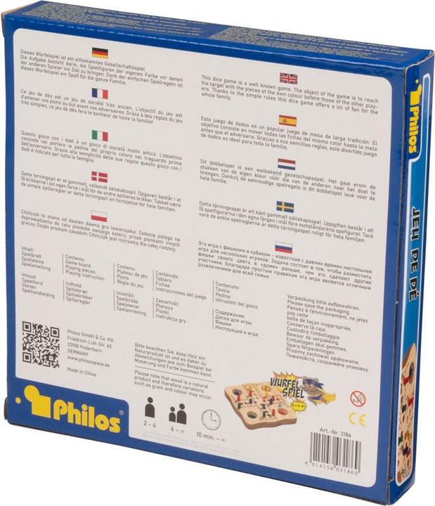 Immagine prodotto Philos Gioco di dadi (Svedese)