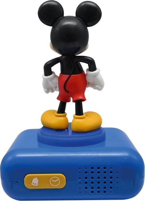 Actual product image Lexibook Mickey Mouse alarm clock with 3D night light figure and special ringtones