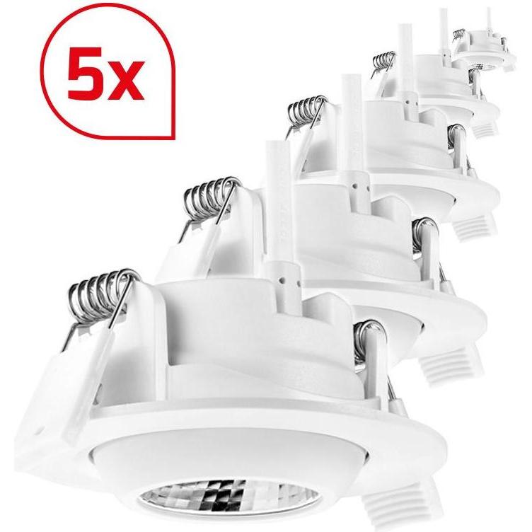 Dotlux, Wandleuchte + Deckenleuchte, DOTL LED-Deckeneinbaustrahler