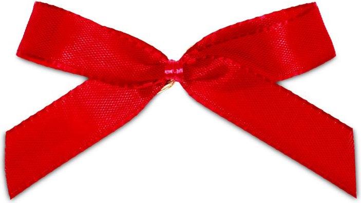 miniSchoggi Masche mit Clip, rot
