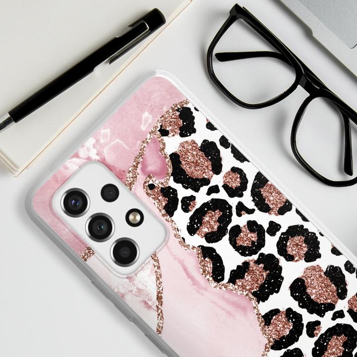 Produktbild DeinDesign Silikon Hülle für Samsung Galaxy A53 5G Handyhülle Case Smartphone Schutzhülle Glitzer Look (Samsung Galaxy A53 5G)