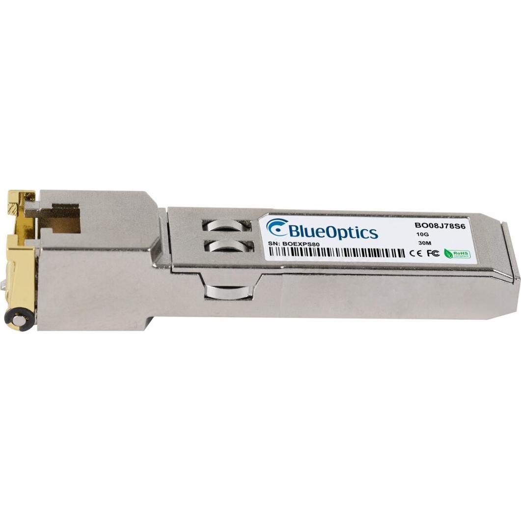 CBO Alcatel-Lucent SFP-10G-T kompatibler BlueOptics SFP+ BO08J78S6, Transceiver, Silber